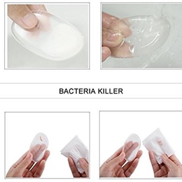 5 Pack Mix Color Silicone Makeup Sponge - Picture 4 of 5